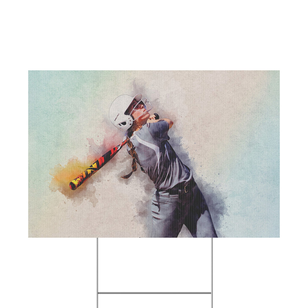 Quick Slants Photography Plastic Yard Sign