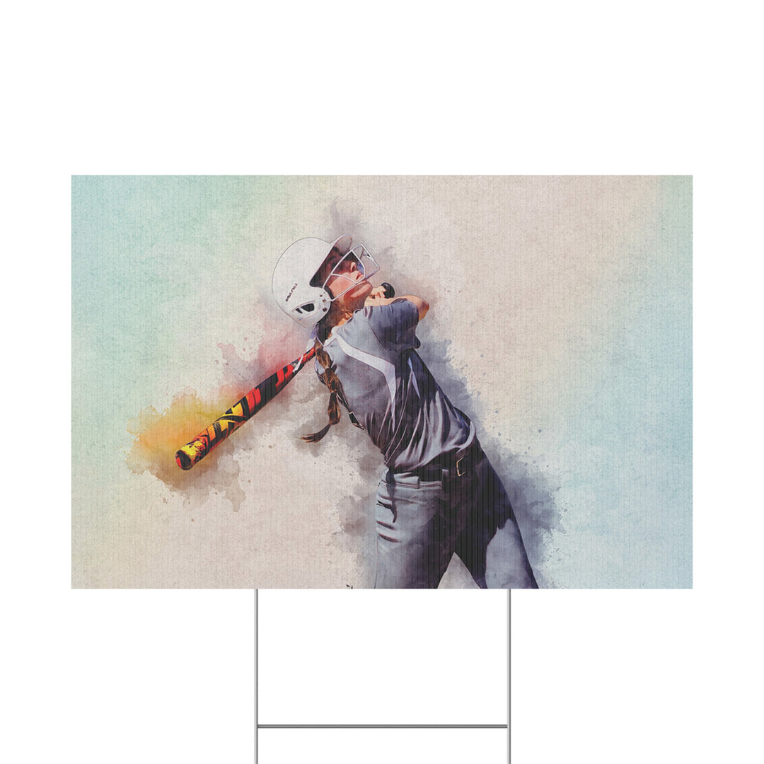 Quick Slants Photography Plastic Yard Sign