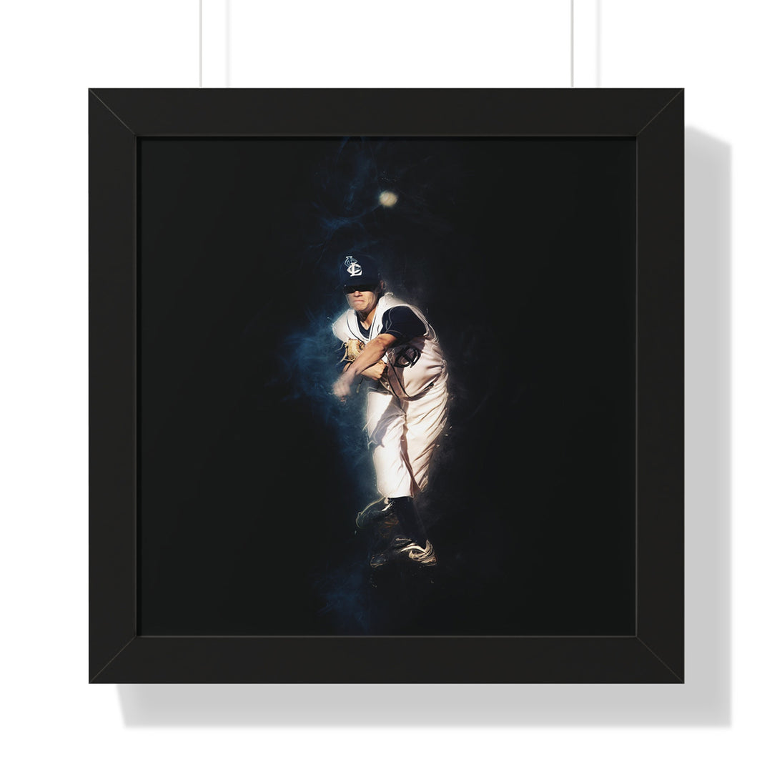 Quick Slants Photography Framed Vertical Poster