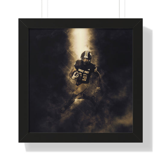 Quick Slants Photography Framed Vertical Poster