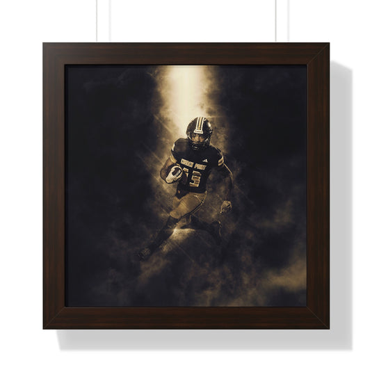 Quick Slants Photography Framed Vertical Poster