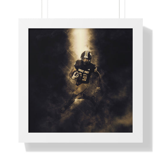 Quick Slants Photography Framed Vertical Poster