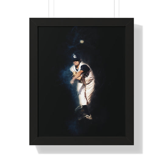 Quick Slants Photography Framed Vertical Poster