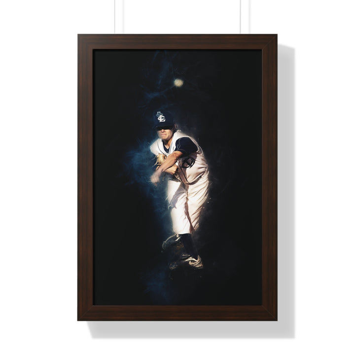 Quick Slants Photography Framed Vertical Poster