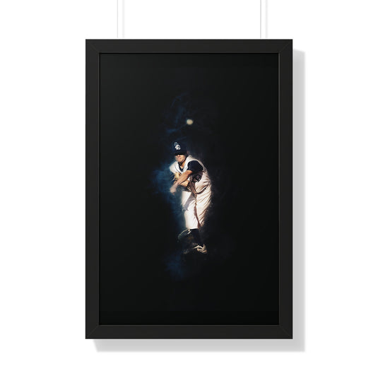 Quick Slants Photography Framed Vertical Poster