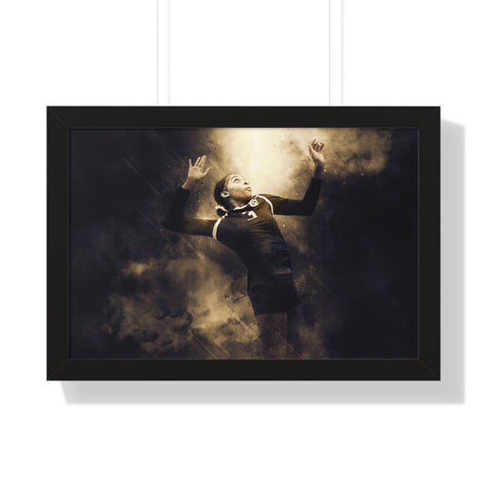 Quick Slants Photography Framed Horizontal Poster