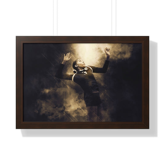 Quick Slants Photography Framed Horizontal Poster