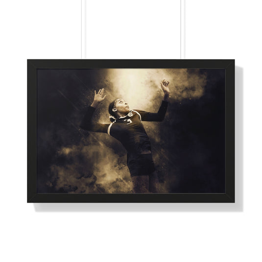 Quick Slants Photography Framed Horizontal Poster