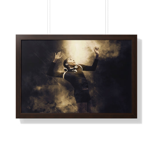 Quick Slants Photography Framed Horizontal Poster