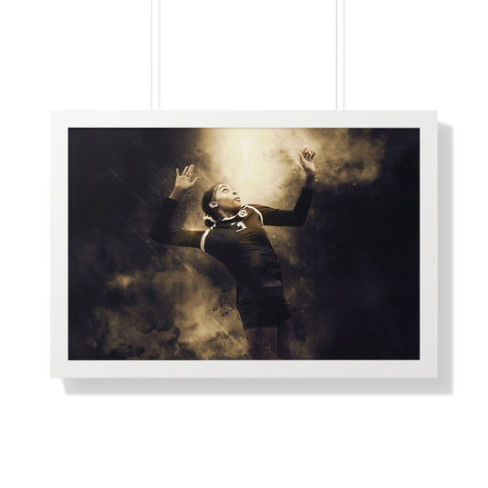 Quick Slants Photography Framed Horizontal Poster