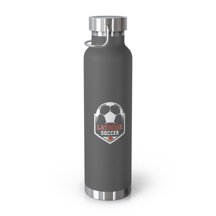 Latrobe Boys Soccer Copper Vacuum Insulated Bottle 22oz