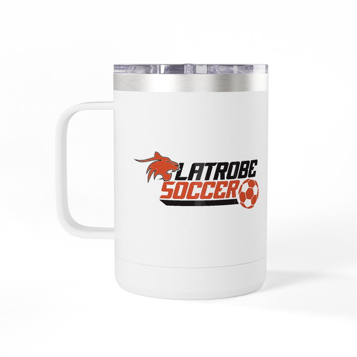 Greater Latrobe Girls Soccer Insulated Coffee Mug Tumbler 15oz