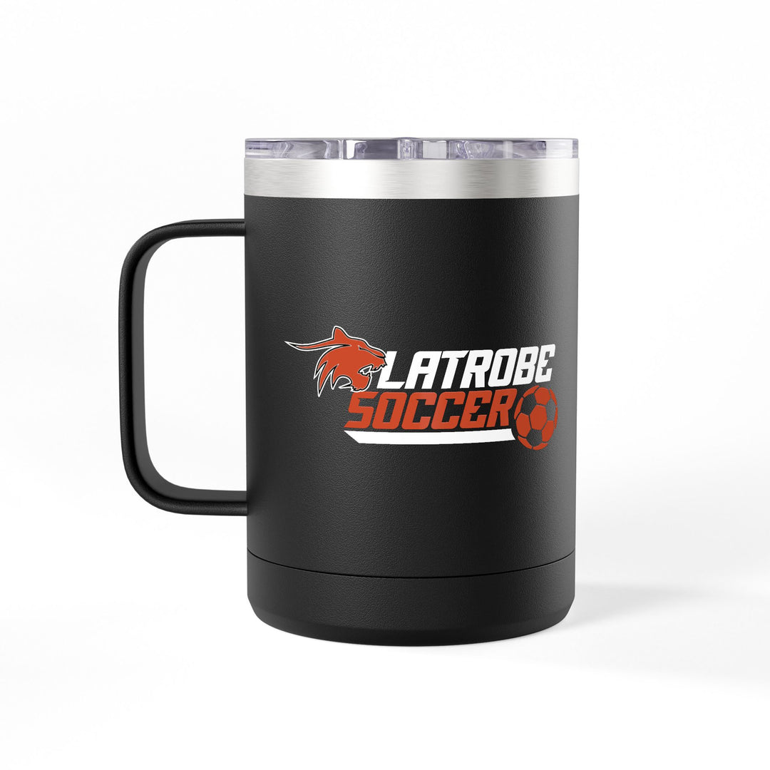 Greater Latrobe Girls Soccer Insulated Coffee Mug Tumbler 15oz