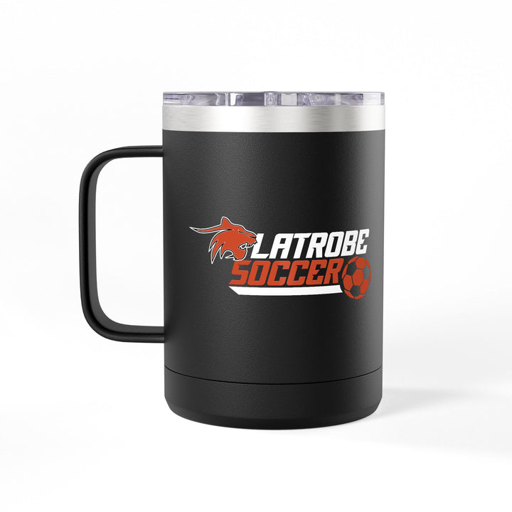 Greater Latrobe Girls Soccer Insulated Coffee Mug Tumbler 15oz