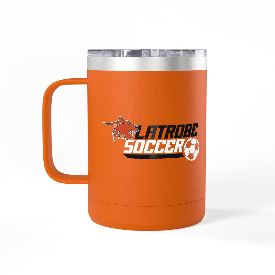 Greater Latrobe Girls Soccer Insulated Coffee Mug Tumbler 15oz