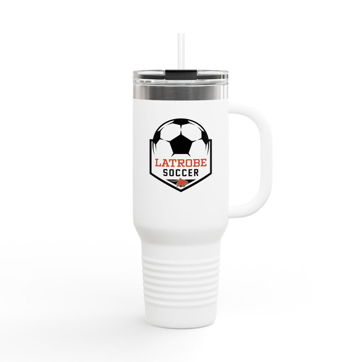 Latrobe Boys Soccer 40 oz Travel Mug
