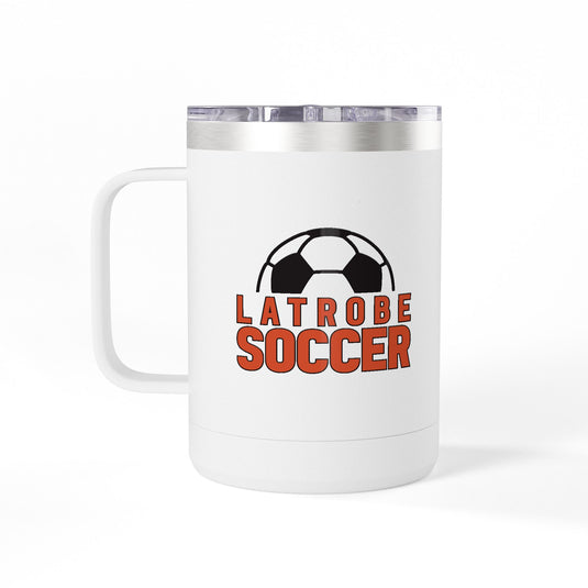 Greater Latrobe Girls Soccer Insulated Coffee Mug Tumbler 15oz