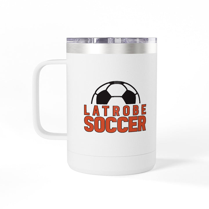 Greater Latrobe Girls Soccer Insulated Coffee Mug Tumbler 15oz