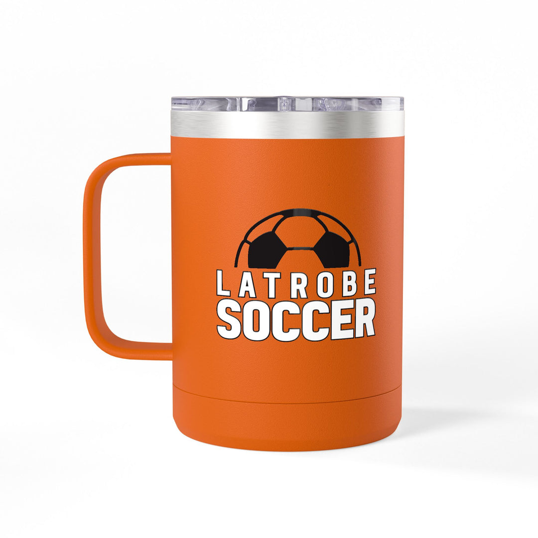 Greater Latrobe Girls Soccer Insulated Coffee Mug Tumbler 15oz