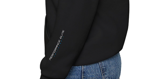 Performance Elite Volleyball Adult Unisex Basic Hooded Sweatshirt w/Logo on Left Sleeve