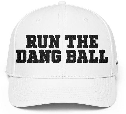 Run the Dang Ball Adidas Performance Hat - Embroidered