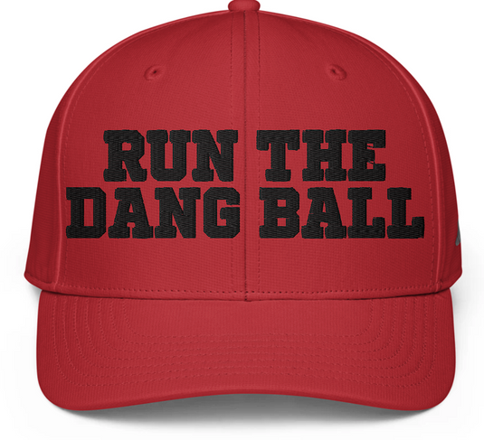 Run the Dang Ball Adidas Performance Hat - Embroidered