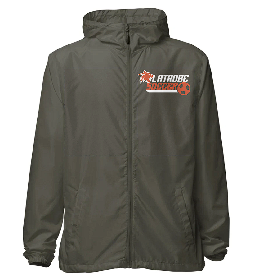 Greater Latrobe Girls Soccer Unisex Lightweight Zip-up Windbreaker