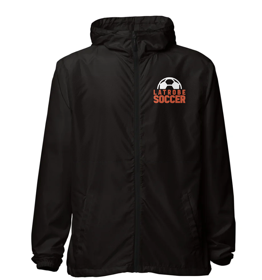 Greater Latrobe Girls Soccer Unisex Lightweight Zip-up Windbreaker