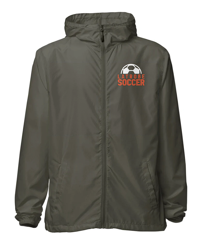 Greater Latrobe Girls Soccer Unisex Lightweight Zip-up Windbreaker