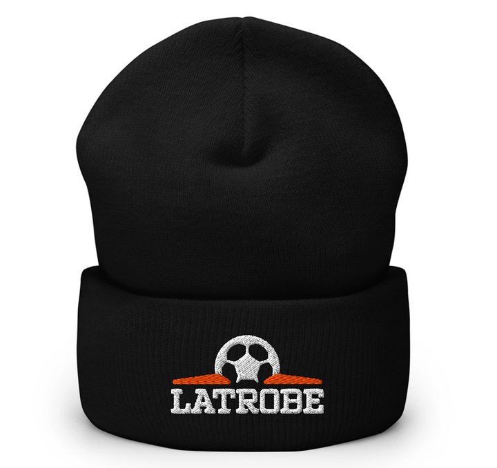 Latrobe Boys Soccer Cuffed Beanie