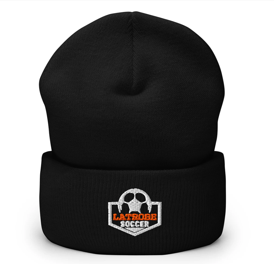 Latrobe Boys Soccer Cuffed Beanie