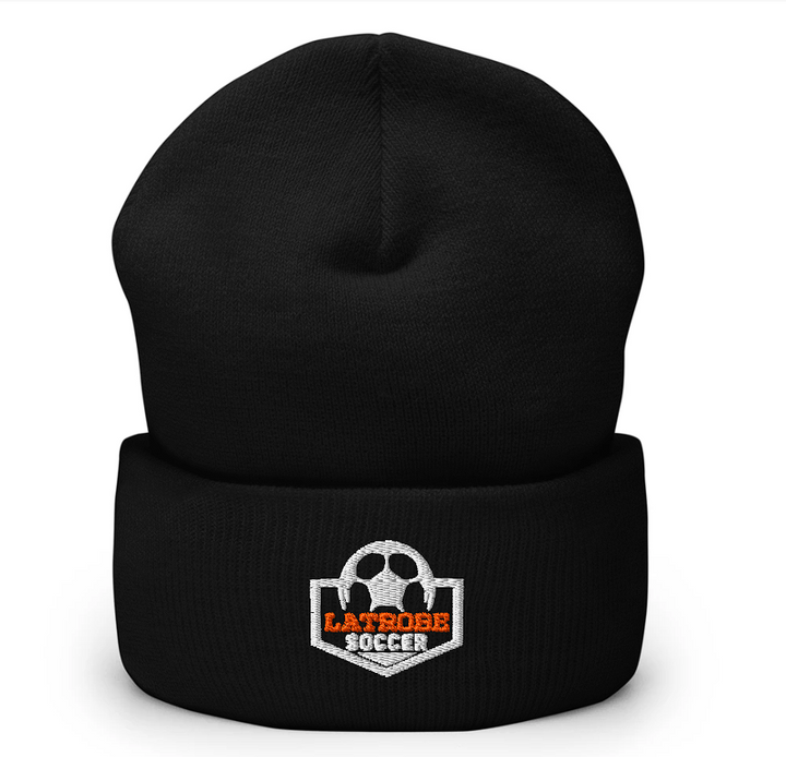 Latrobe Boys Soccer Cuffed Beanie