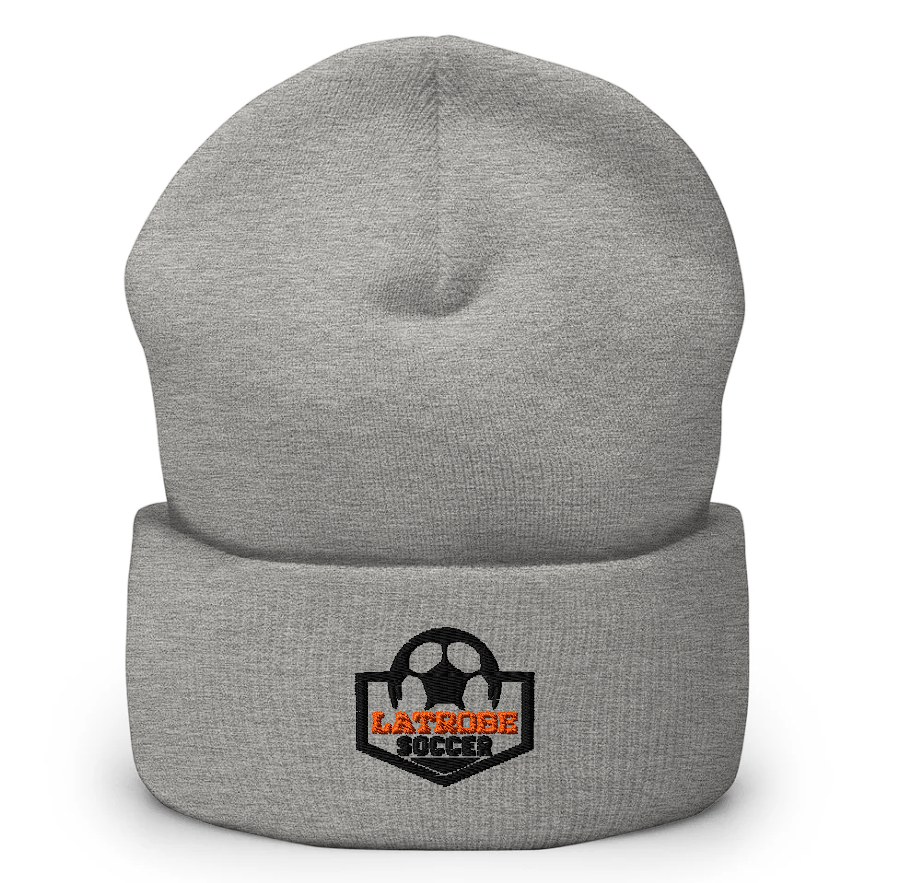 Latrobe Boys Soccer Cuffed Beanie