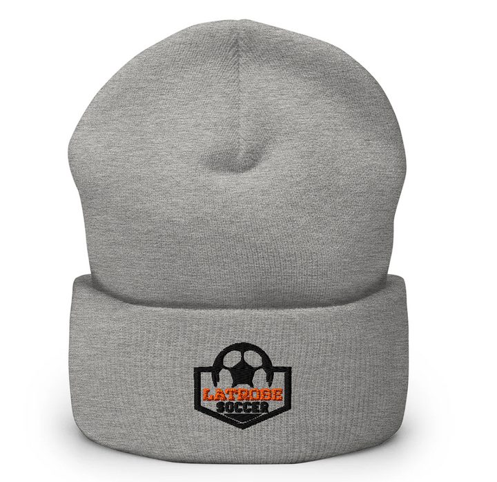 Latrobe Boys Soccer Cuffed Beanie