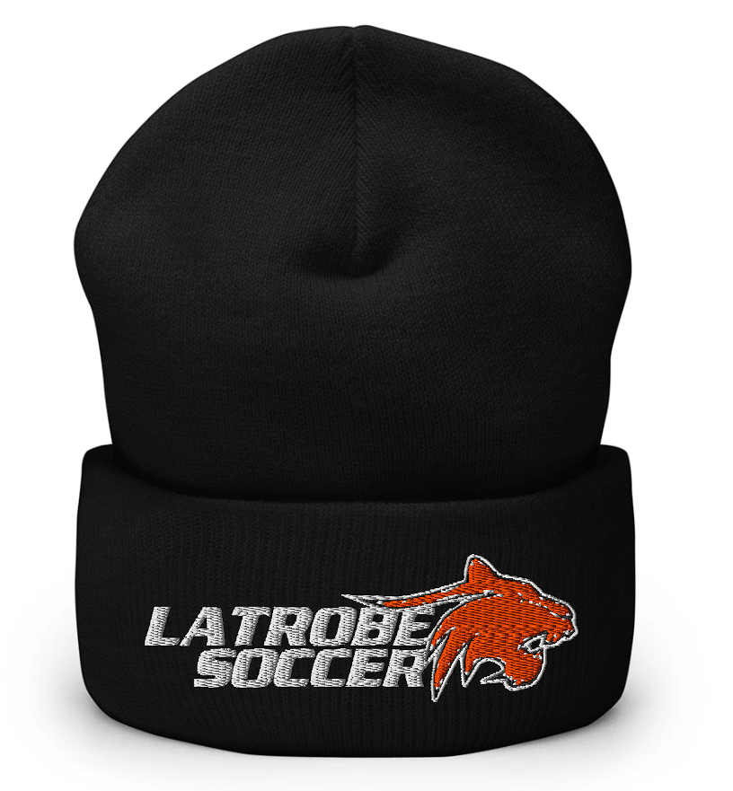 Latrobe Boys Soccer Cuffed Beanie