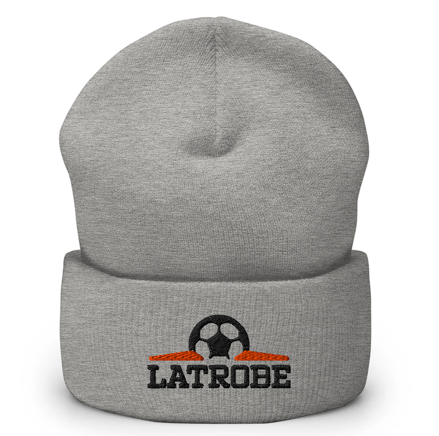 Latrobe Boys Soccer Cuffed Beanie
