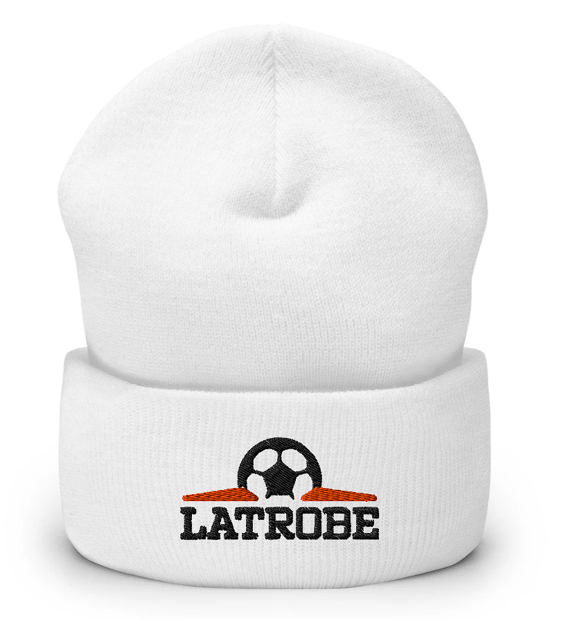 Latrobe Boys Soccer Cuffed Beanie