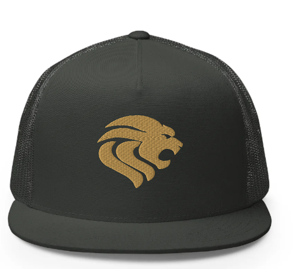 FEBA Lions Baseball 5 Panel Trucker Hat