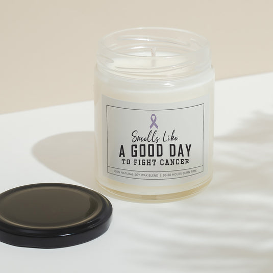 Smells Like A Good Day To Fight Cancer 9oz Candle