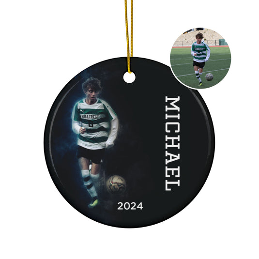 Custom Picture Ceramic Ornament