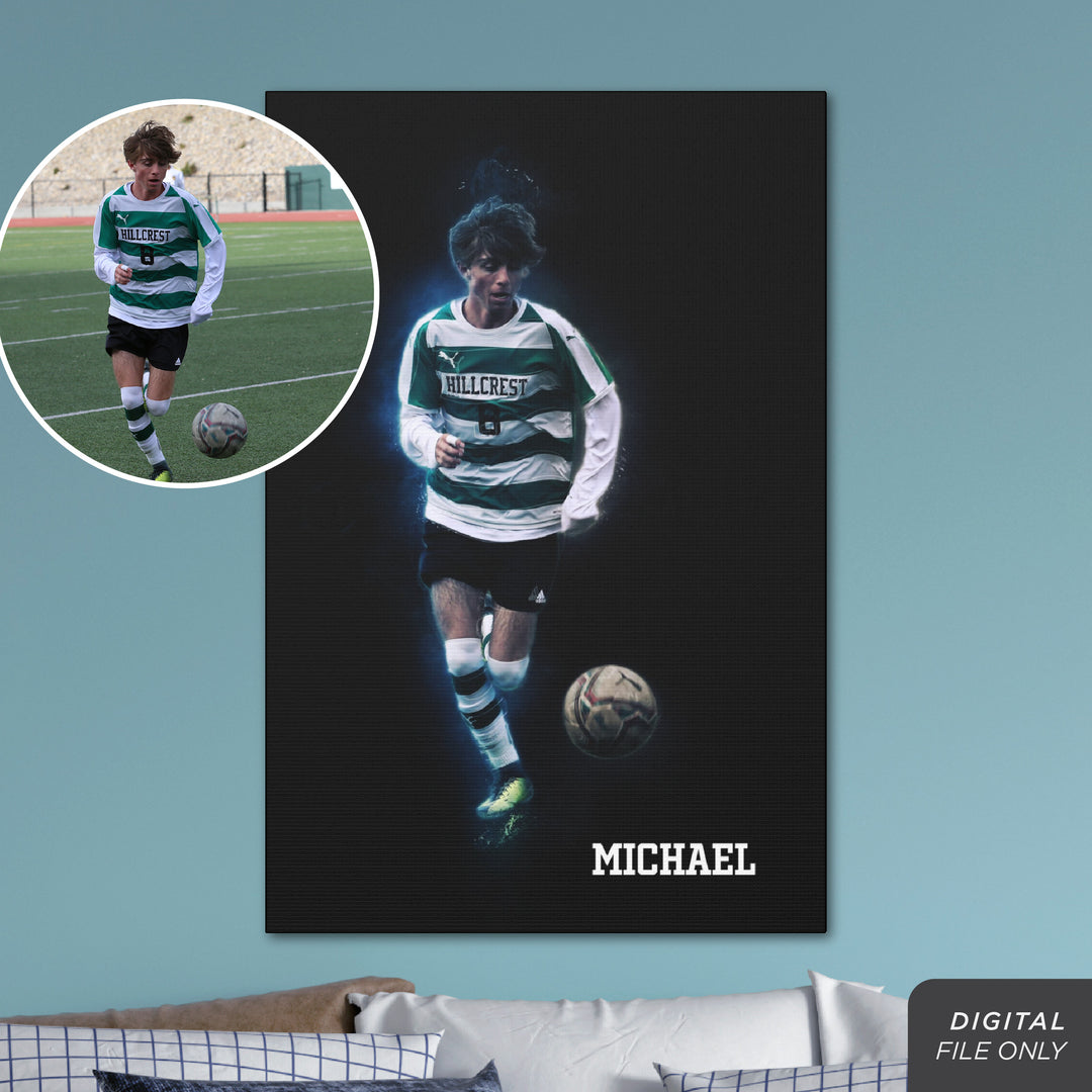 Custom Photo Digital Image - Gritty Effect