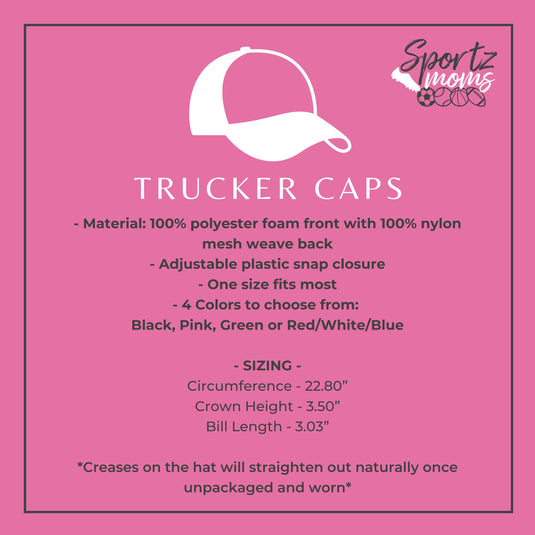 Cancer Collection Pick Your Sport Mom Ribbon & Heart Trucker Hat