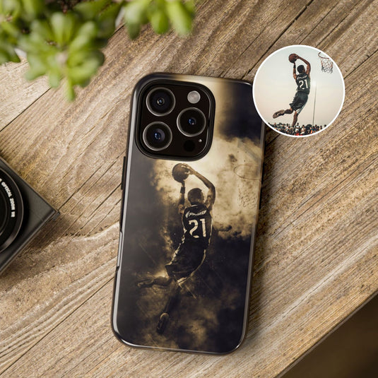 Custom Picture Tough Phone Case - Smoke Effect