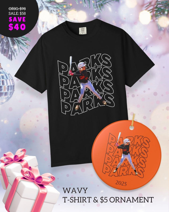 Buy a Wavy T-Shirt Get a Wavy Ornament for $5