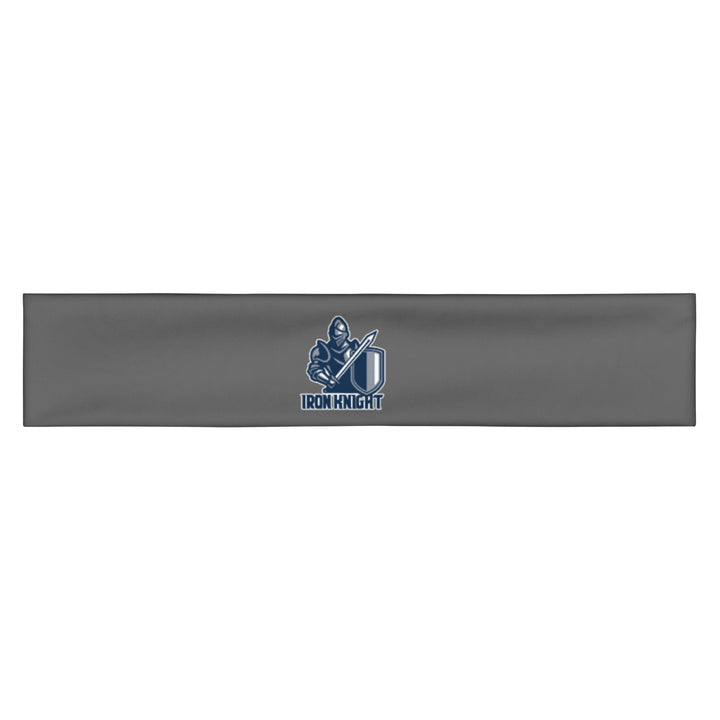 Iron Knights Moisture Wicking Headband Grey w/Knight Logo