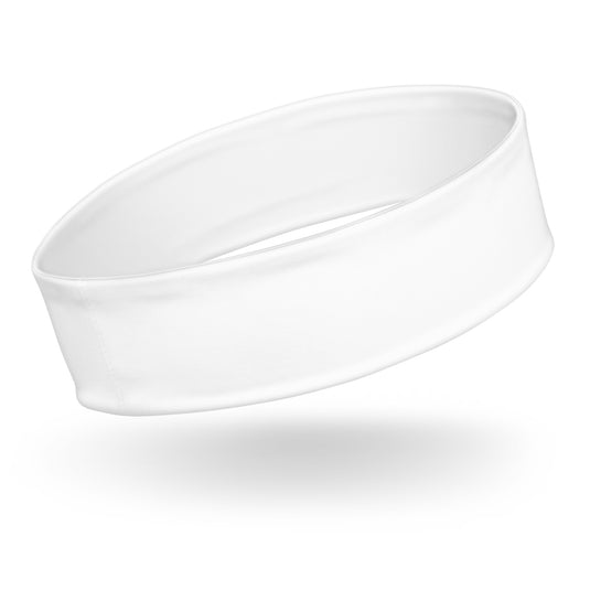 Iron Knights Moisture Wicking Headband White w/Knight Logo