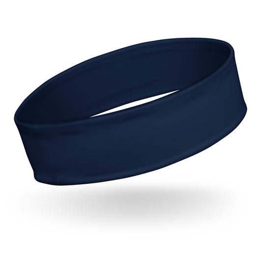 Iron Knights Moisture Wicking Headband Navy w/Knight Logo