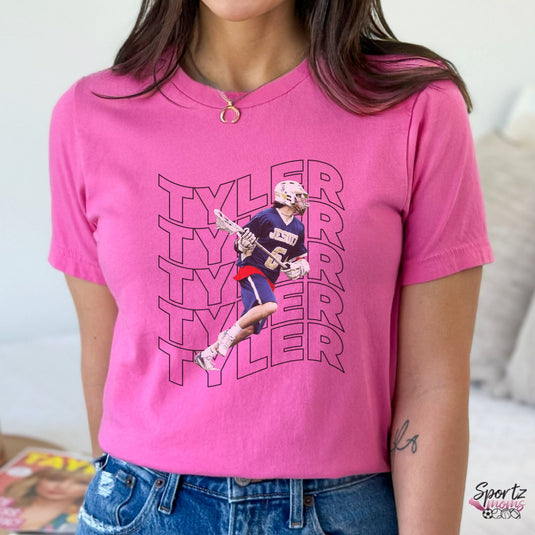 Picture Wavy Name Design - Unisex Adult Basic Apparel