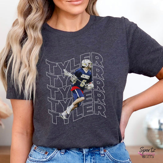 Picture Wavy Name Design - Unisex Adult Basic Apparel