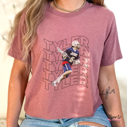Picture Wavy Name Design - Unisex Adult Basic Apparel